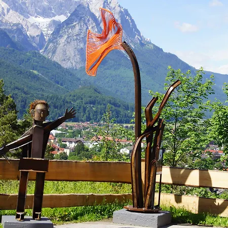 Landkomforthotel Panorama & Restaurant Bella Vista 酒店 加爾米施-帕滕基興